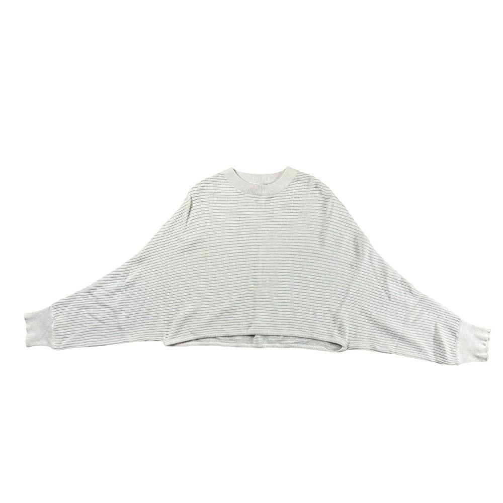 Petal and Thorn Long Sleeve Cropped Sweater Top